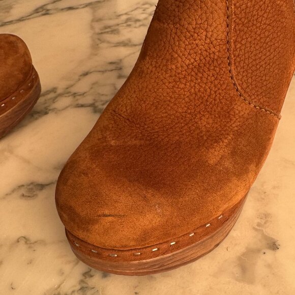 Calou Doris Clogs in Cognac - Picture 5 of 6